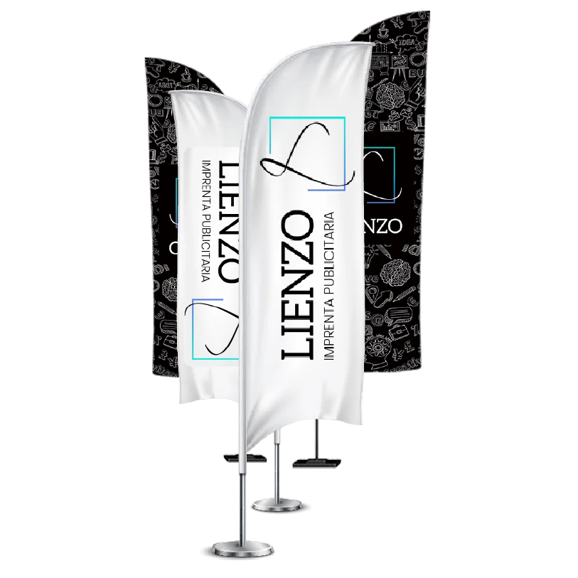 Banderas vela Lienzo.cl